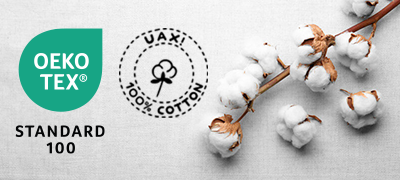 OEKO-TEX certifikát o 100% bavlna