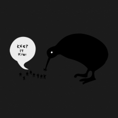 Potisk 239 - KEEP IT KIWI