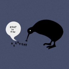 Potisk 239 - KEEP IT KIWI