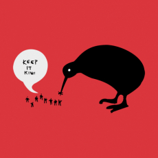 Potisk 239 - KEEP IT KIWI