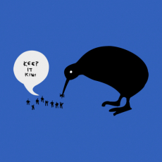 Potisk 239 - KEEP IT KIWI