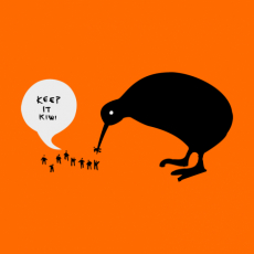 Potisk 239 - KEEP IT KIWI