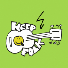 Potisk 441 - KEEP FOLK