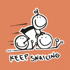 Design 1017 - KEEP SNAILING