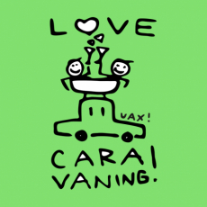 Potisk 1026 - LOVE CARA VANING
