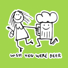 Design 1049 - WISH YOU WERE BEER