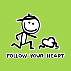 Design 1063 - FOLOW YOUR HEART
