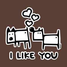 Design 1066 - I LIKE YOU