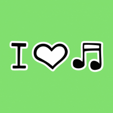 Design 1067 - I LOVE MUSIC
