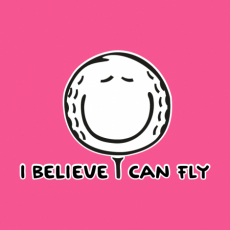 Potisk 1070 - I BELIEVE I CAN FLY