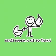 Potisk 1081 - STAČÍ KAPKA A UŽ TO ŤAPKÁ