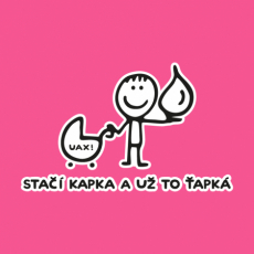 Potisk 1081 - STAČÍ KAPKA A UŽ TO ŤAPKÁ