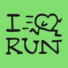 Design 1088 - I LOVE RUN