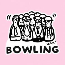 Potisk 1104 - BOWLING 2