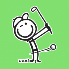 Potisk 1109 - GOLF BOY