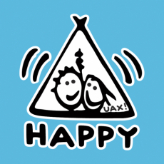 Potisk 1113 - HAPPY