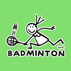 Potisk 1137 - BADMINTON