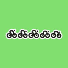 Potisk 1170 - CYCLISTS