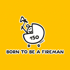 Design 1184 - BORN TO BE A FIREMAN