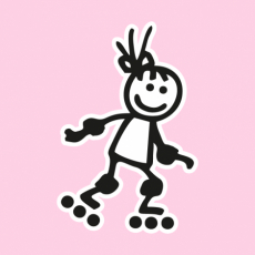 Potisk 1195 - ROLLER WOMEN