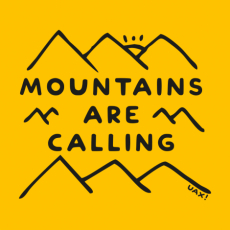 Potisk 1204 - MOUNTAINS ARE CALLING