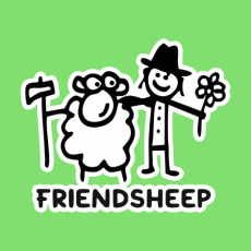 Potisk 1205 - FRIENDSHEEP