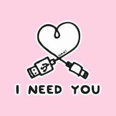 Potisk 1206 - I NEED YOU 2
