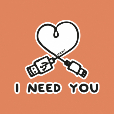 Potisk 1206 - I NEED YOU 2