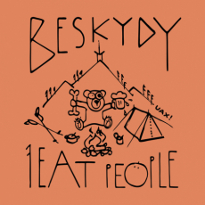 Potisk 1241 - I EAT PEOPLE BESKYDY