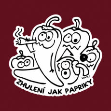 Potisk 1245 - ZHULENÍ JAK PAPRIKY