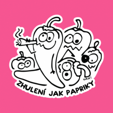 Potisk 1245 - ZHULENÍ JAK PAPRIKY