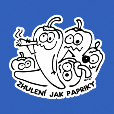 Potisk 1245 - ZHULENÍ JAK PAPRIKY
