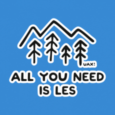 Potisk 1279 - ALL YOU NEED IS LES