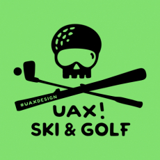 Potisk 1339 - SKI AND GOLF