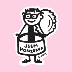Potisk 1352 - JSEM KONZERVA MEN