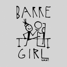Potisk 1403 - BARRE GIRL