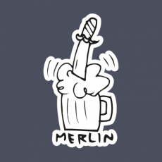 Potisk 5008 - Magickou mocí vládne Merlin, čaroděj krále Artuše