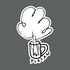 Potisk 5010 - Platan z panství Schwarzenbergů ve sklenici vzrůstá.