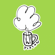 Potisk 5010 - Platan z panství Schwarzenbergů ve sklenici vzrůstá.