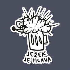 Potisk 5011 - Jihlavský ježek se v pivo mění.