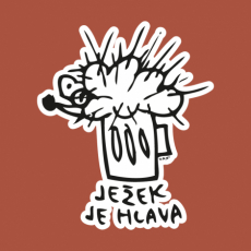Potisk 5011 - Jihlavský ježek se v pivo mění.