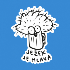 Potisk 5012 - Ježek je hlava