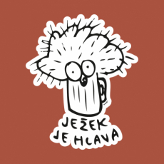 Potisk 5012 - Ježek je hlava