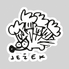 Potisk 5013 - Na bodlinách ježek pivo vám přináší