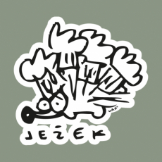 Potisk 5013 - Na bodlinách ježek pivo vám přináší