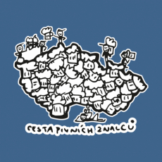 Potisk 5024 - Cesta pivních znalců křižuje celou zem.