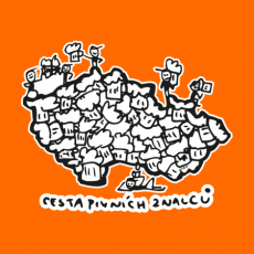 Potisk 5024 - Cesta pivních znalců křižuje celou zem.
