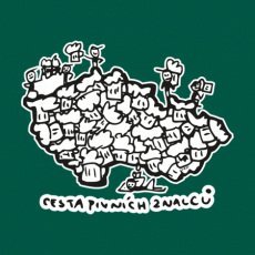 Potisk 5024 - Cesta pivních znalců křižuje celou zem.