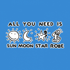 Potisk 5124 - SUN MOON STAR ROBE