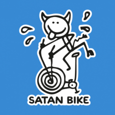 Potisk 5168 - SATAN BIKE